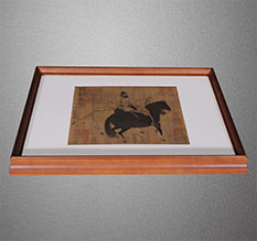 菏泽书画装裱配框服务案例